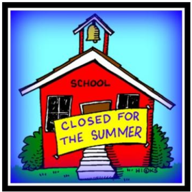 school office closed for summer
